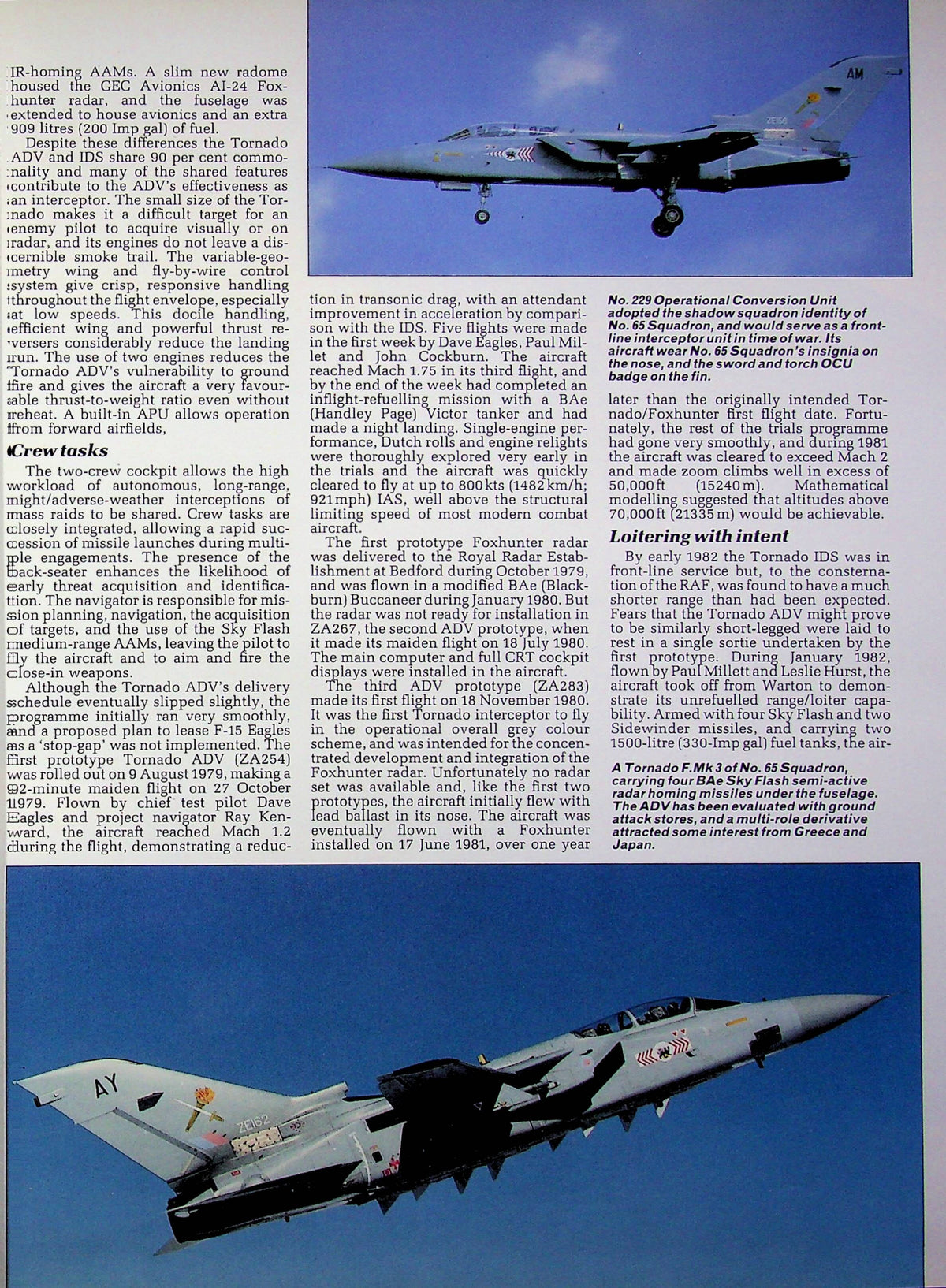 The World's Great Interceptor Aircraft: Chris Marshall 1989 First Edition Hardback Fine