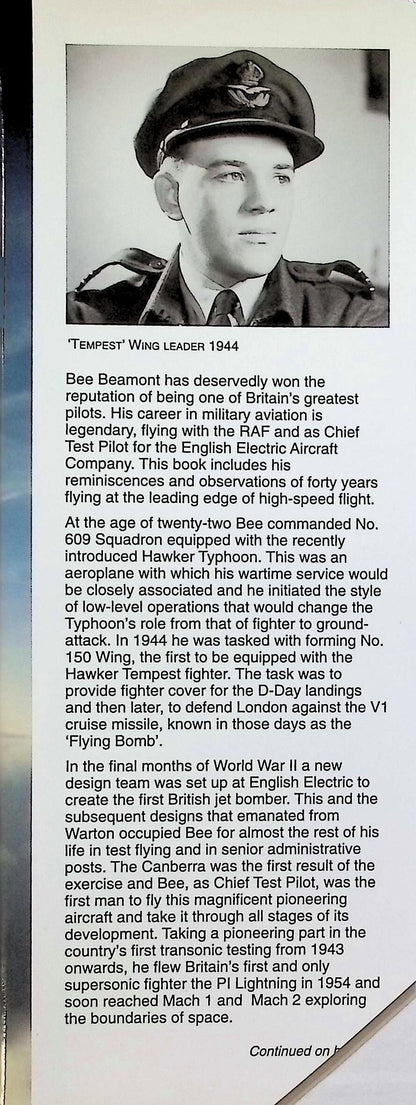 The Years Flew Past: Roland Beamont 2001 1st edition hardback
