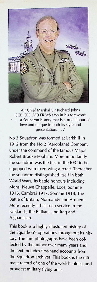 Three's Company, History of No.3 Squadron RAF by Jack TC Long: 2005 First Edition Hardback