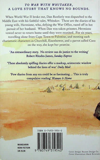 To war With Whitaker: Countess of Ranfurly 1995 paperback