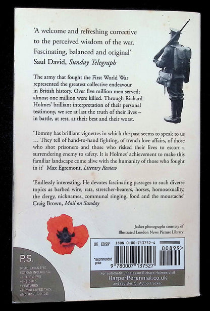 Tommy; The British Soldier on The Western Front 1914-1918 by Holmes: NEW 2005 Softcover PB