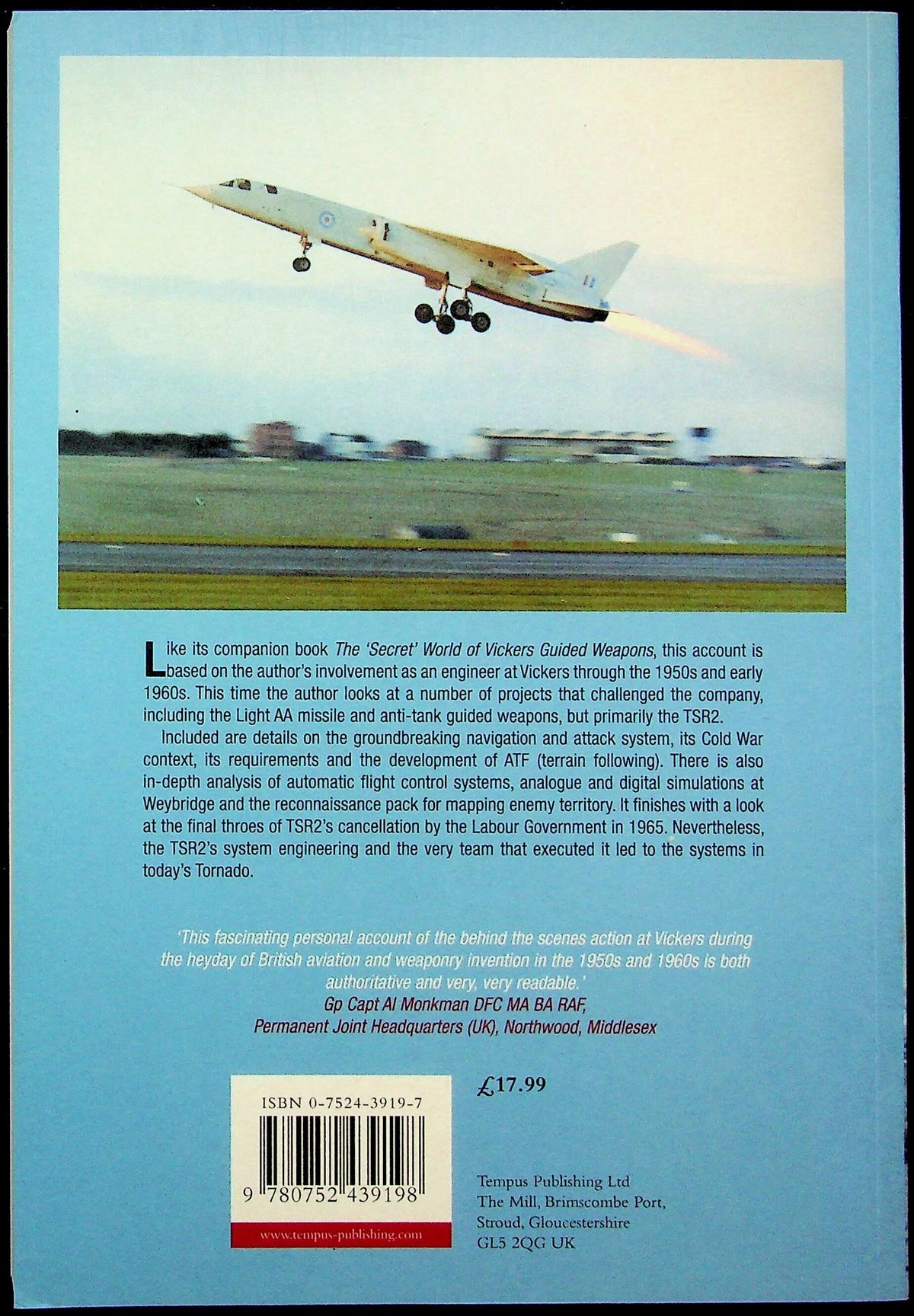 TSR2, Precision Attack to Tornado by John Forbat: NEW 2006 1st Edition/ 50s & 60s Aviation