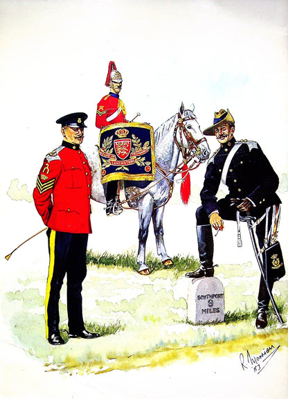 UNIFORMS OF THE BRITISH YEOMANRY FORCE 1794-1914 13: THE EAST KENT MOUNTED RIFLES