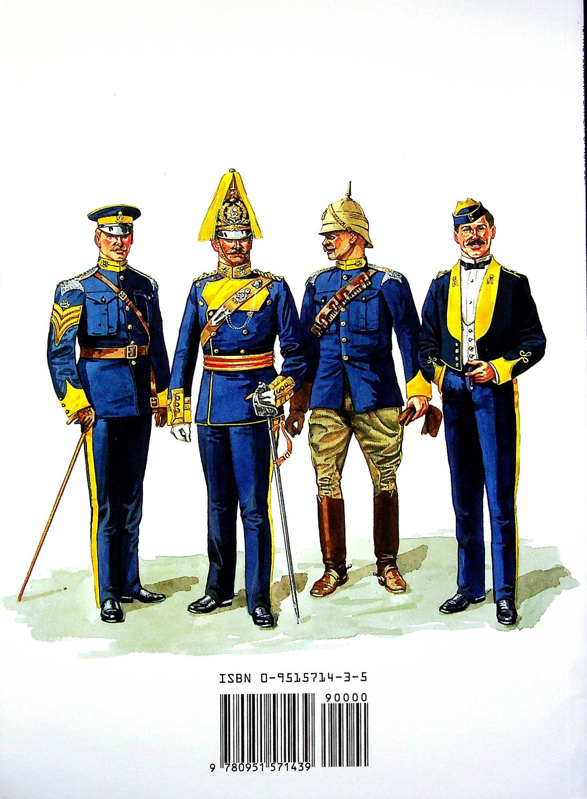 UNIFORMS of the YEOMANRYCAVALRY of NORFOLK 4: RJ Smith & RG Harris 1991 1st Ed/ Cardcover