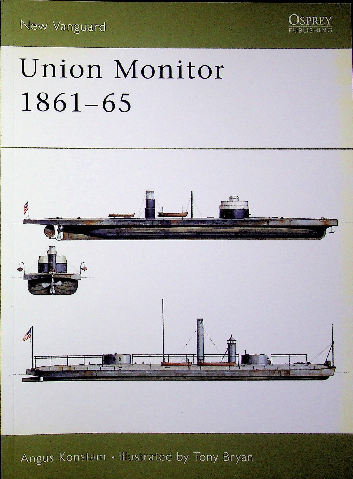 Union Monitor 1861–65 by A.Konstam: NEW Osprey New Vanguard