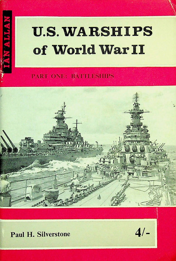 US Warships of World War II: Battleships - 1983 Ian Allan PocketBook; 66 Pages of Pics NEW