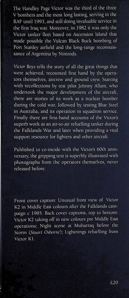 Victor Boys: Tony Blackman with Garry O'Keefe 2018 hardback