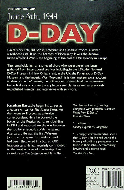 Voices from D-Day ed.J.Bastable: NEW 1st Paperback Ed./ Overlord