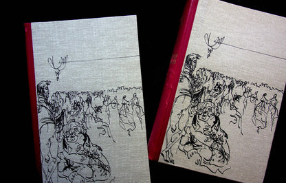 War and Peace by Tolstoy: 1971 1st Edition Unread Folio Society 2-Volume Set in Slipcase