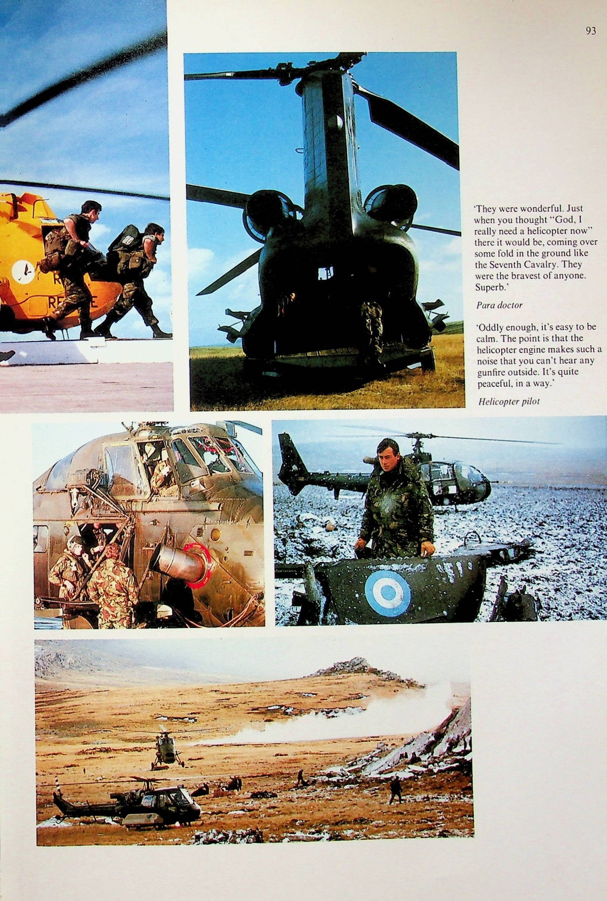 War in the Falklands: Sunday Express 1982 Full Colour Photohistory Hardback