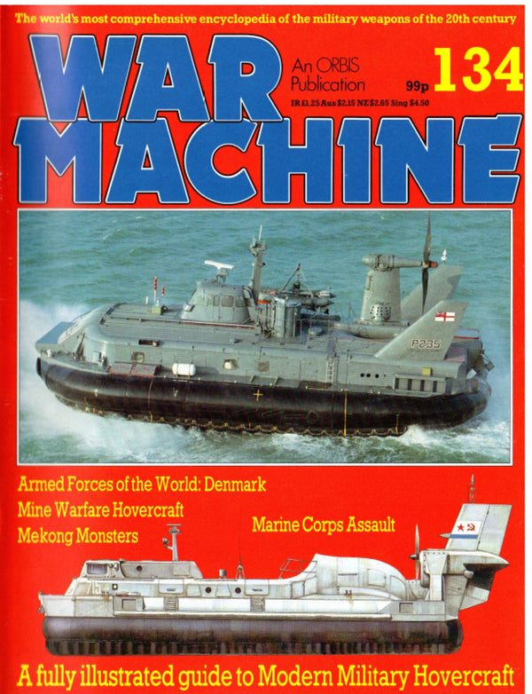 War Machine #134: Military Hovercraftin Colour/ Mekon Monsters/ Marine Assault/ Download