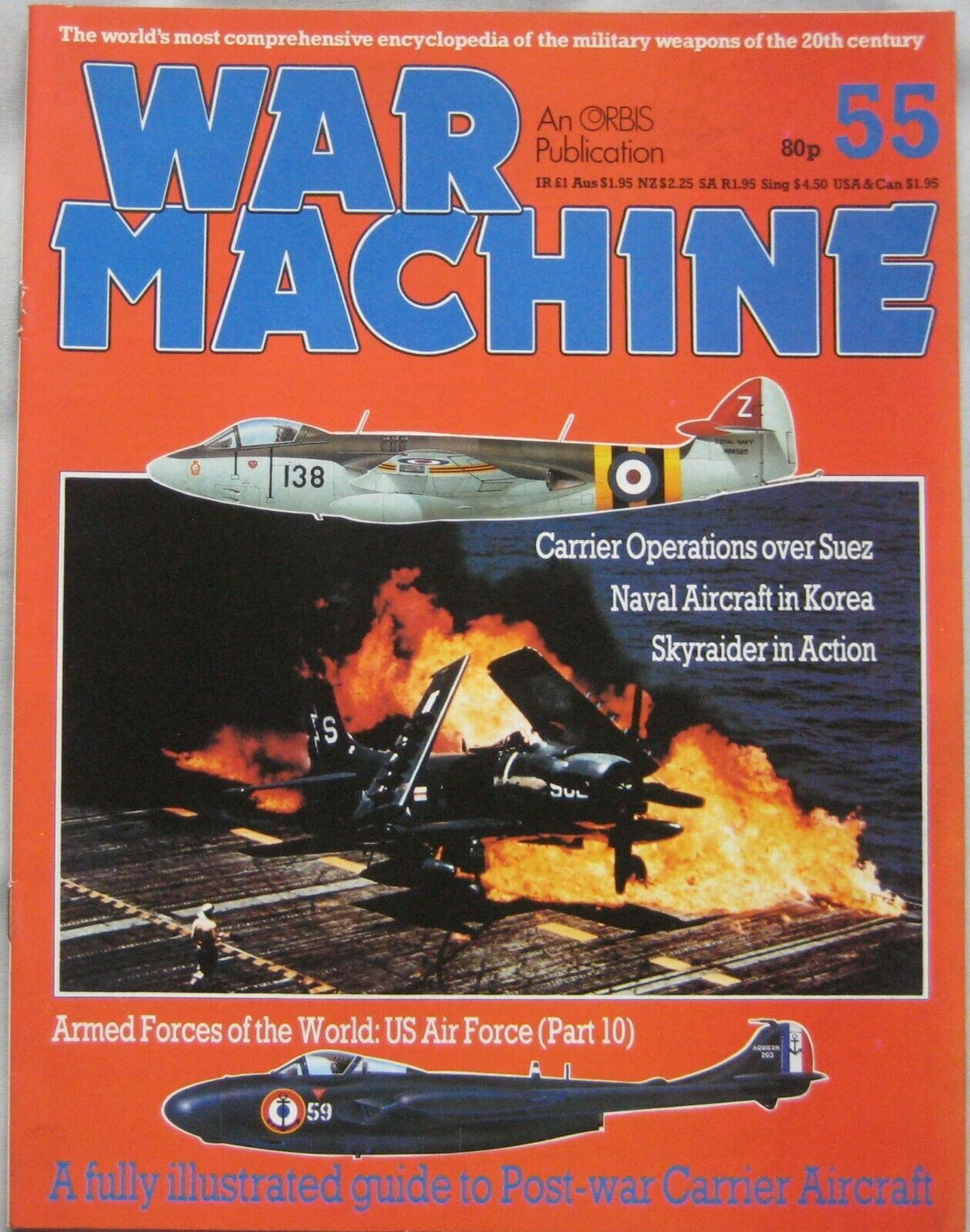 WAR MACHINE #55: POST-WAR CARRIER AIRCRAFT/ US AIR FORCE Pt.10 / DOWNLOAD