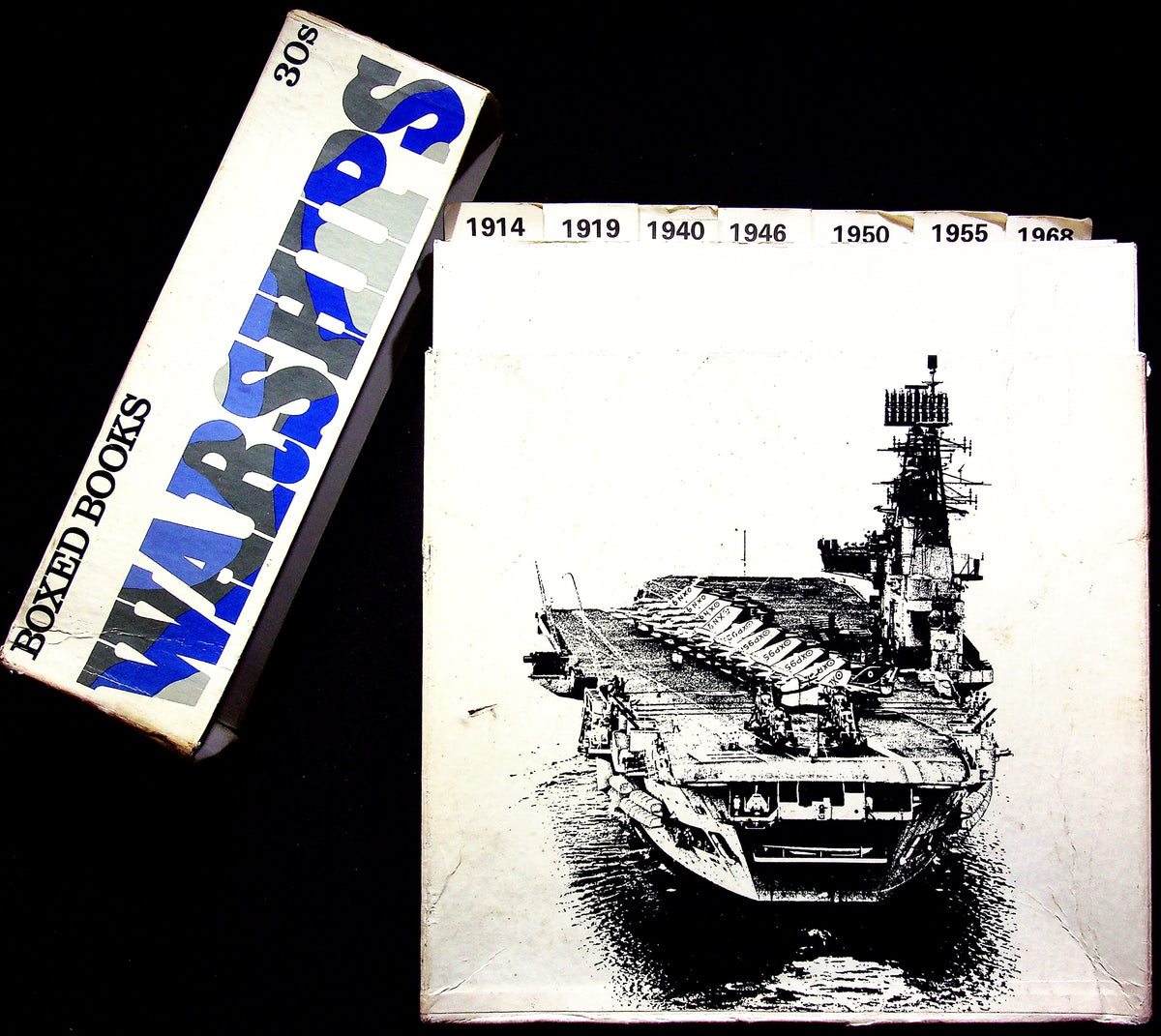 Warships: llustrated London News 'Boxed Books' Series/ 1914-1968 Fully Indexed