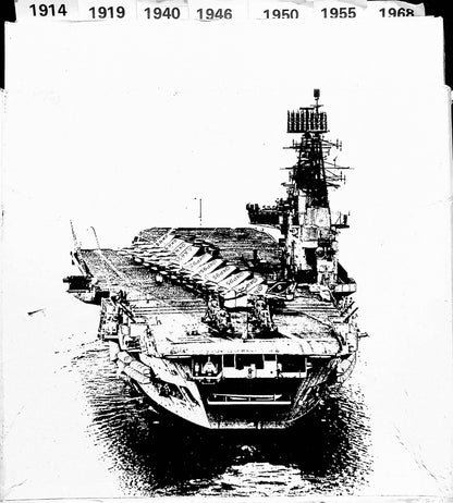 Warships: llustrated London News 'Boxed Books' Series/ 1914-1968 Fully Indexed