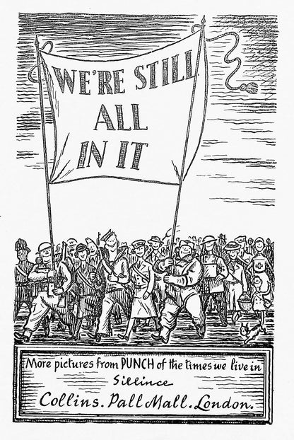 We're Still At It by WA Sillince: 1942 1st Edition Hardback from Punch