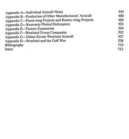 Westland Aircraft Since 1915: 1991 1st Edition Hardback