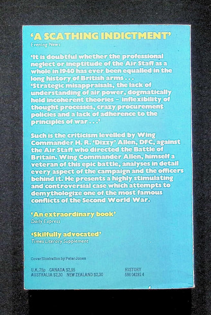 Who Won The Battle of Britain by HR Allen DFC: 1976 Paperback
