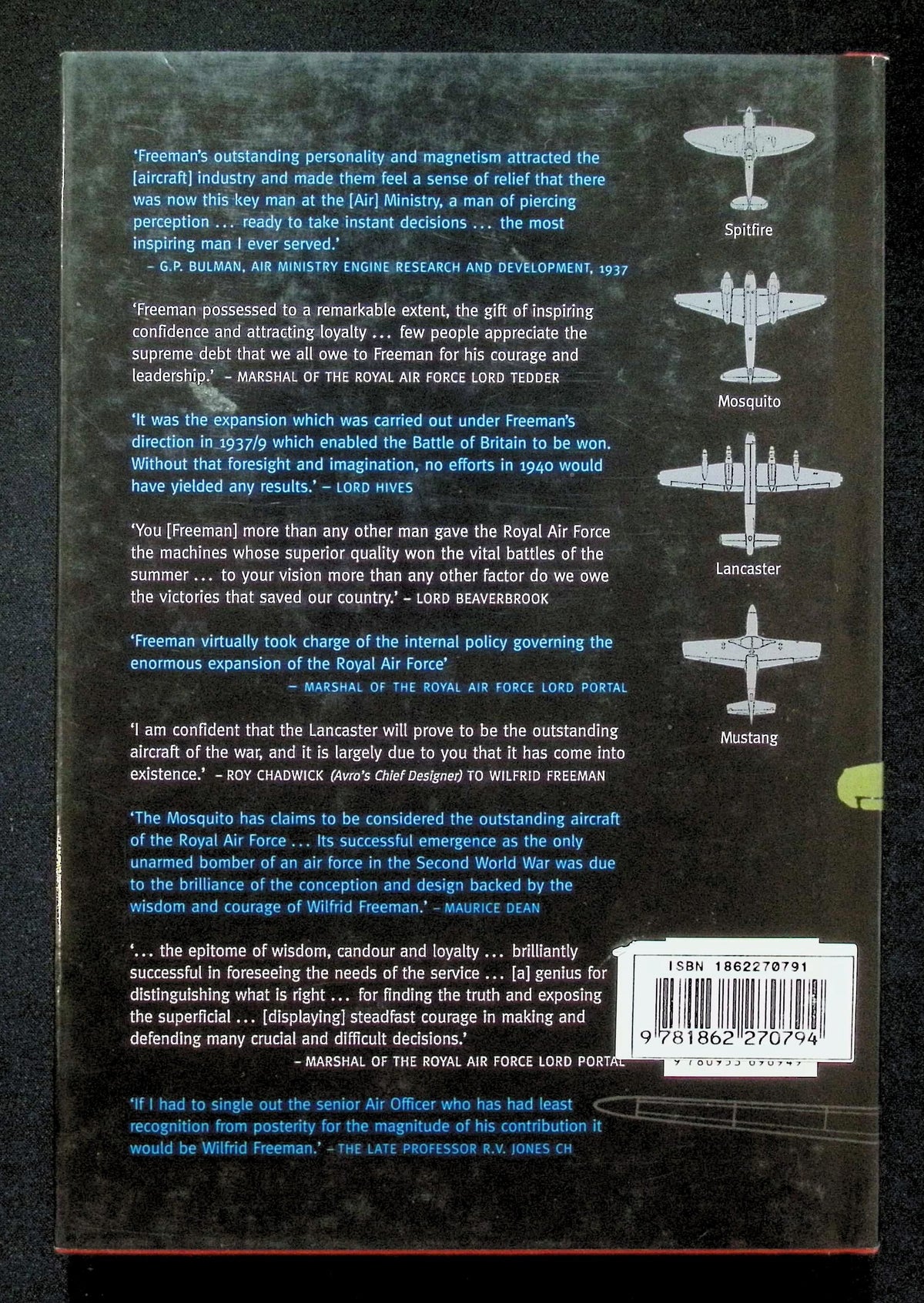 Wilfrid Freeman; Survival and Supremacy in the air in WWI: NEW 2000 First Edition Hardback