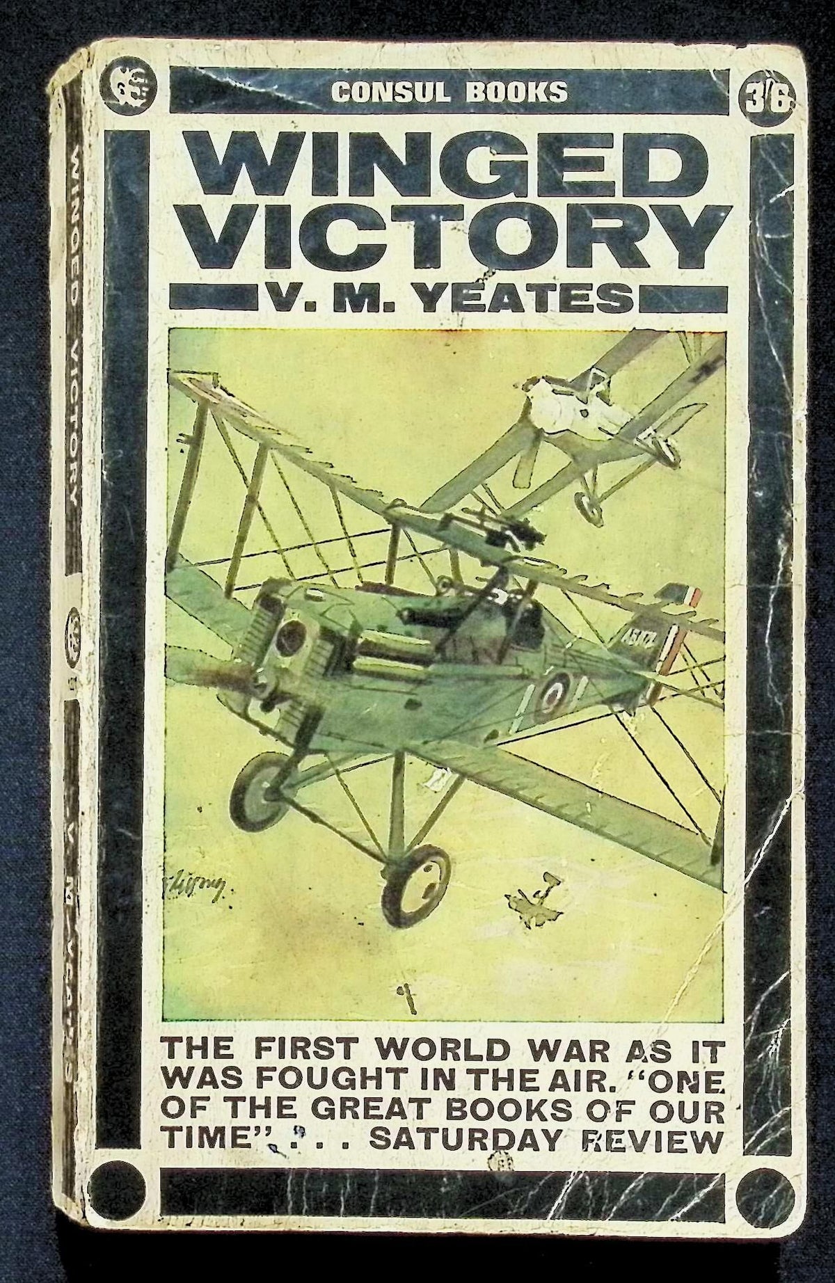 Winged Victory by VM Yeates: 1961 Paperback