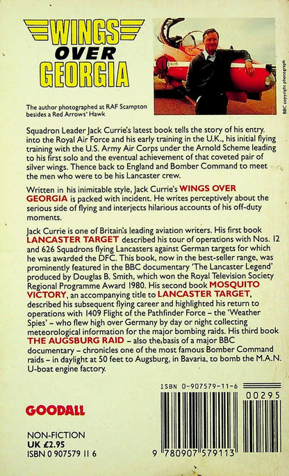 Wings Over Georgia: Jack Currie 1989 1st edition paperback