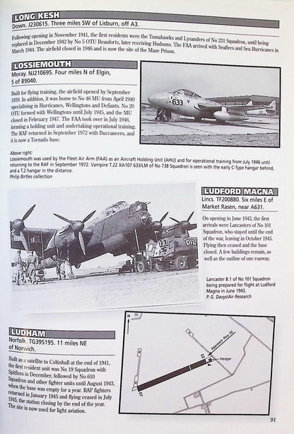 World War 2 Airfields by Philip Birtles: NEW 2000 Hardback