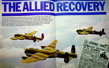 World War II: Land, Sea & Air battles: Christopher Chant 1978 Harback Good