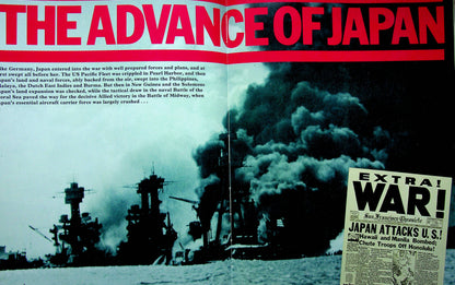 World War II: Land, Sea & Air battles: Christopher Chant 1978 Harback Good