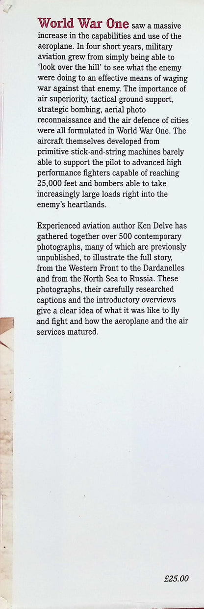 World War One in the Air by Ken Delve: NEW 1997 First Edition Hardback