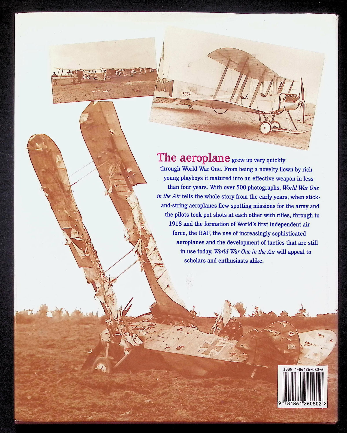 World War One in the Air by Ken Delve: NEW 1997 First Edition Hardback